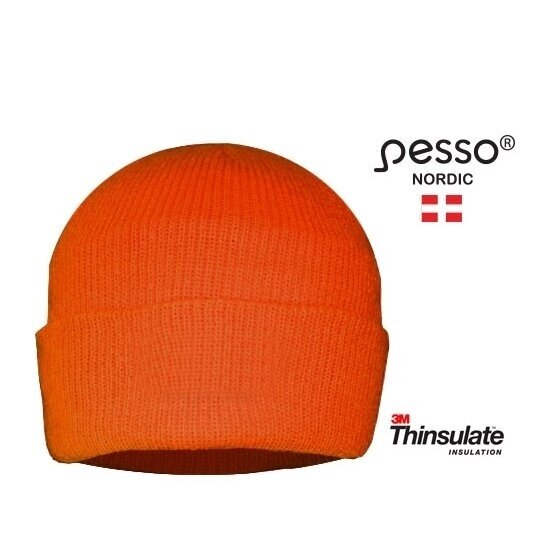 Siltā cepure Pesso Thinsulate, HI-VIS oranža Siltā cepure Pesso Thinsulate, HI-VIS oranža