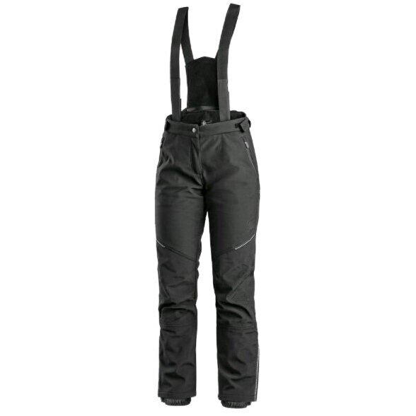 Sieviešu ziemas CXS TRENTON Softshell bikses, melnas