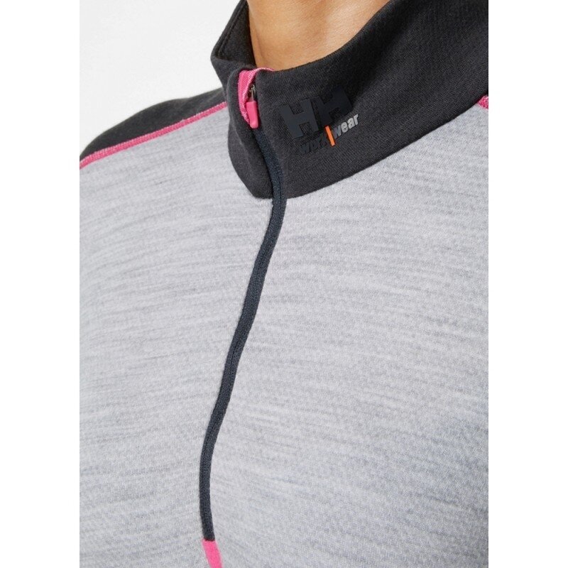 Moteriški apatiniai marškinėliai HELLY HANSEN Lifa Merino Crewneck, pilki/juodi 5 Moteriški apatiniai marškinėliai HELLY HANSEN Lifa Merino Crewneck, pilki/juodi 5