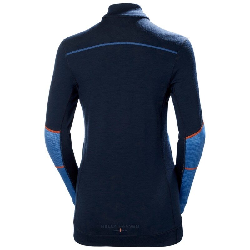 Sieviešu apakškrekls HELLY HANSEN Lifa Merino Crewneck, zils 1