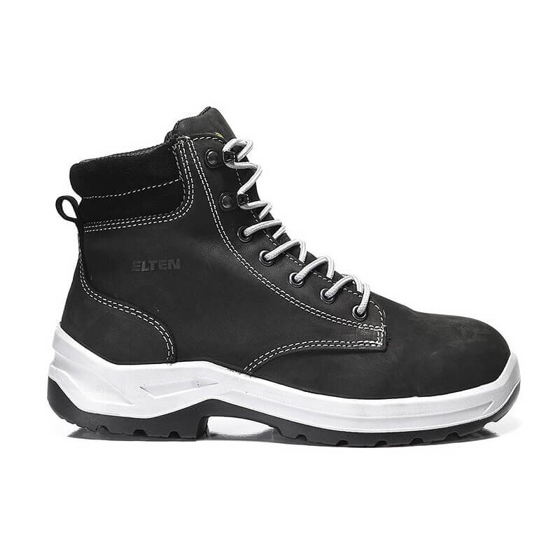 Sieviešu apavi ELTEN Lilly Black Mid ESD S3 SRC, melni 1