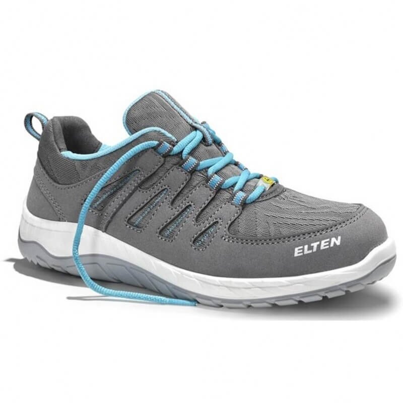 Sieviešu apavi ELTEN Maddie Grey Low S1P SRC, pelēki Sieviešu apavi ELTEN Maddie Grey Low S1P SRC, pelēki