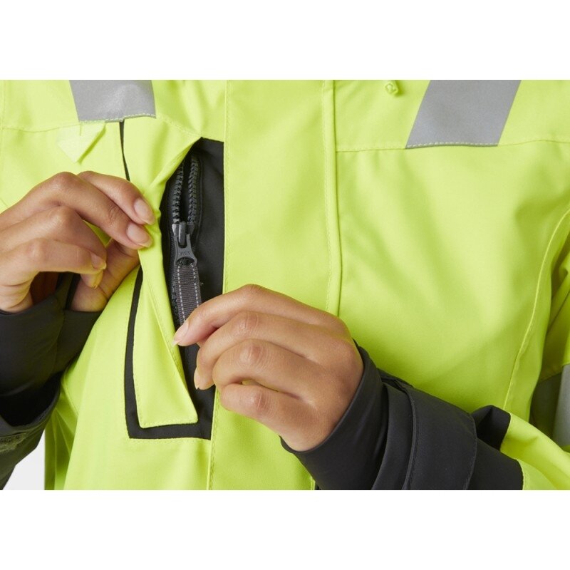 Šviesą atspindinti moteriška striukė HELLY HANSEN W Luna HI VIS, geltona 6
