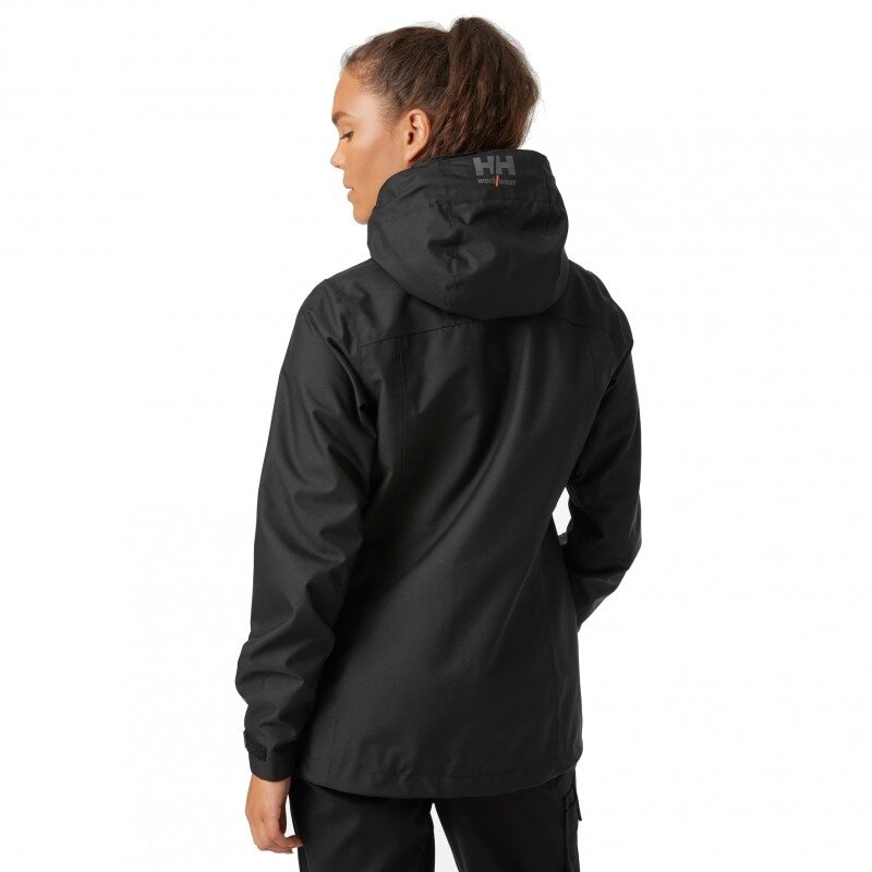 Moteriška striukė HELLY HANSEN Luna Shell, juoda 3 Moteriška striukė HELLY HANSEN Luna Shell, juoda 3