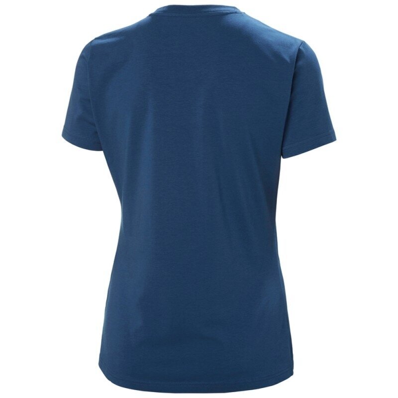 Sieviešu T-krekls HELLY HANSEN Logo T-krekls, zils 1
