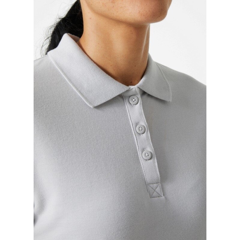 Sieviešu T-krekls HELLY HANSEN Manchester Polo, pelēks 4 Sieviešu T-krekls HELLY HANSEN Manchester Polo, pelēks 4