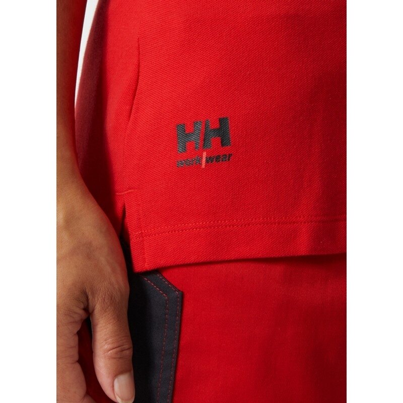 Mot. marškinėliai HELLY HANSEN Manchester Polo, raudoni 5