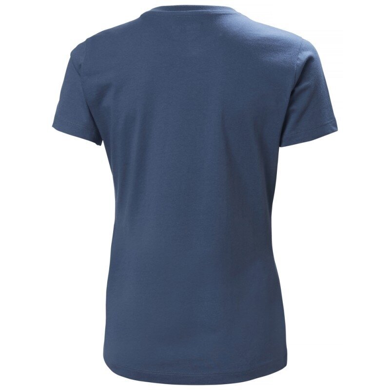 Moteriški marškinėliai HELLY HANSEN W Classic Logo T-Shirt, mėlyni 1 Moteriški marškinėliai HELLY HANSEN W Classic Logo T-Shirt, mėlyni 1