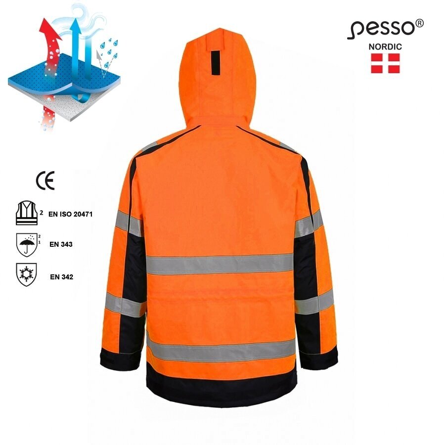 Silta jaka Pesso Montreal, oranža 2 Silta jaka Pesso Montreal, oranža 2