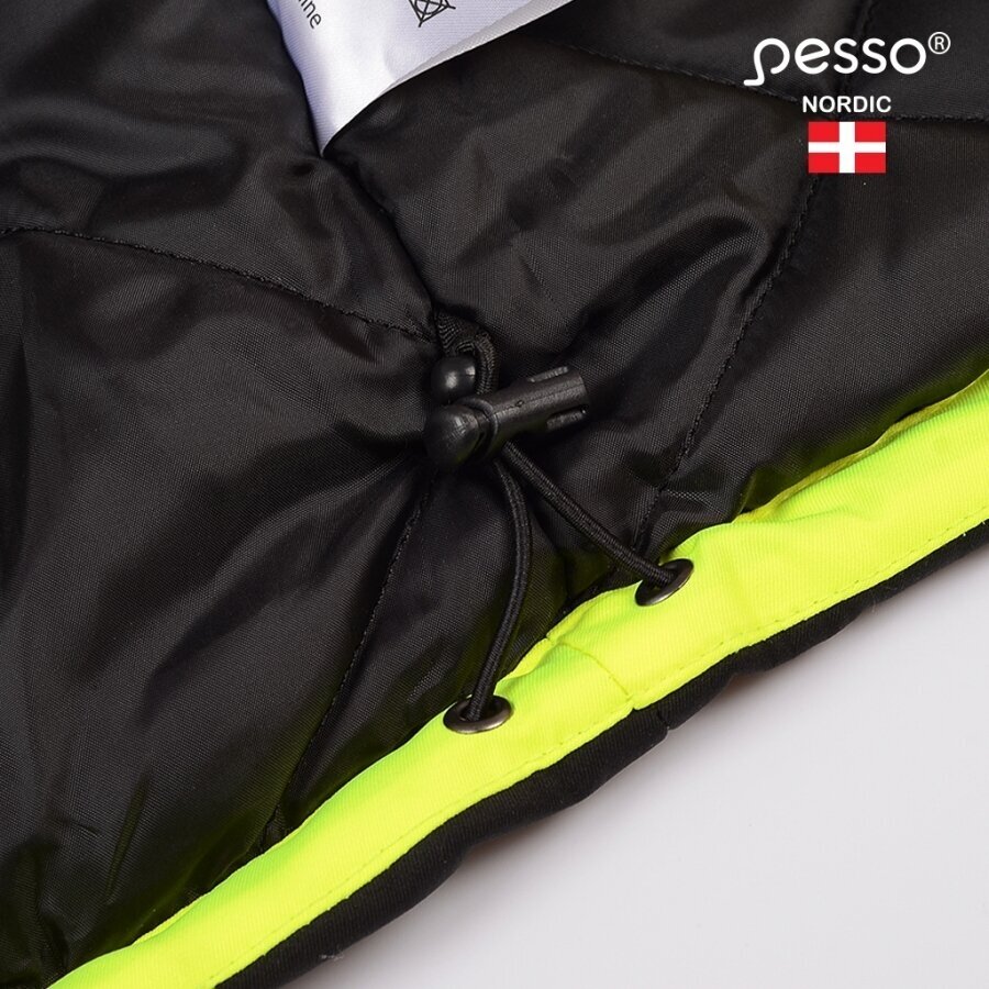 Šilta, ryškaus matomumo softshell Pesso CALGARY striukė, geltona 7 Šilta, ryškaus matomumo softshell Pesso CALGARY striukė, geltona 7