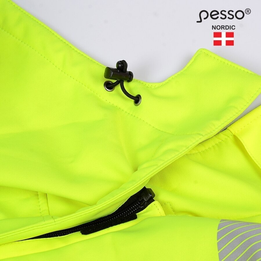 Šilta, ryškaus matomumo softshell Pesso CALGARY striukė, geltona 19 Šilta, ryškaus matomumo softshell Pesso CALGARY striukė, geltona 19