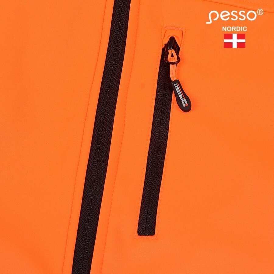 Silta, labi redzama softshell Pesso CALGARY jaka, oranža 12 Silta, labi redzama softshell Pesso CALGARY jaka, oranža 12