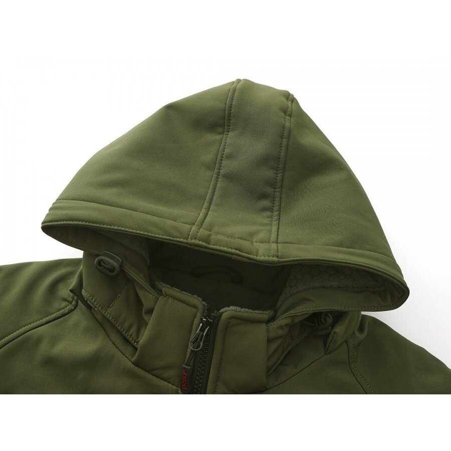 Šilta neperšlampanti Softshell  striukė Pesso Otava, chaki 2