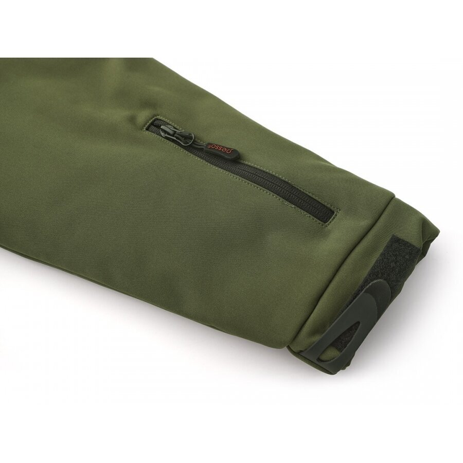 Šilta neperšlampanti Softshell  striukė Pesso Otava, chaki 5