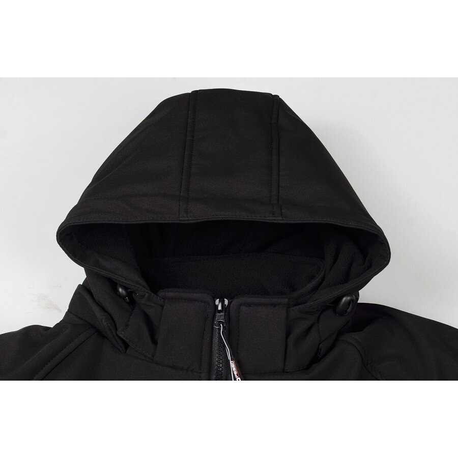Silta ūdensizturīga Softshell jaka Pesso Ottawa, melna 3 Silta ūdensizturīga Softshell jaka Pesso Ottawa, melna 3