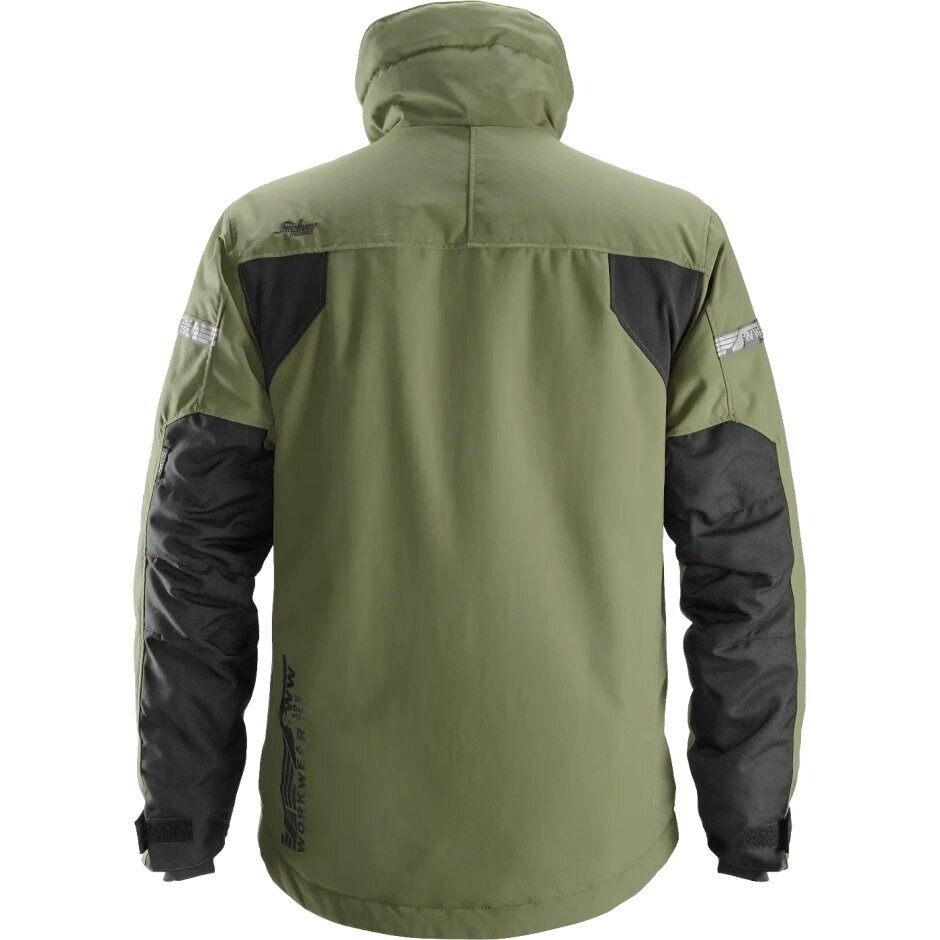 Siltināta ziemas jaka AllroundWork 37.5® SNICKERS WORKWEAR, haki 3 Siltināta ziemas jaka AllroundWork 37.5® SNICKERS WORKWEAR, haki 3