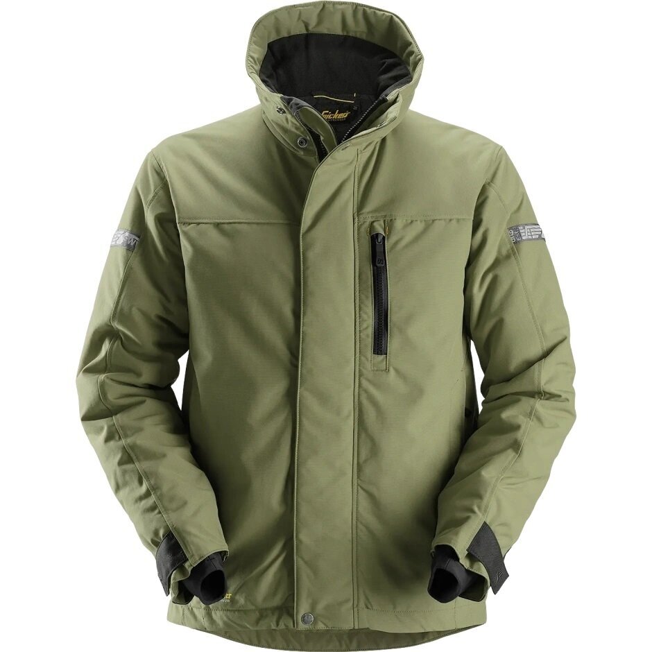 Siltināta ziemas jaka AllroundWork 37.5® SNICKERS WORKWEAR, haki 7 Siltināta ziemas jaka AllroundWork 37.5® SNICKERS WORKWEAR, haki 7