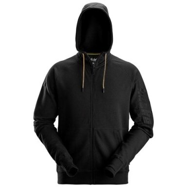 SNICKERS WORKWEAR 2895 džemperis ar kapuci, melns