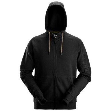 SNICKERS WORKWEAR 2895 džemperis ar kapuci, melns SNICKERS WORKWEAR 2895 džemperis ar kapuci, melns