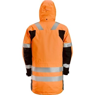 SNICKERS WORKWEAR 37.5® ūdensizturīgs Hi-Vis parks 1 SNICKERS WORKWEAR 37.5® ūdensizturīgs Hi-Vis parks 1