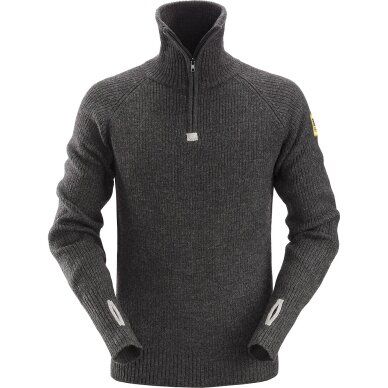 SNICKERS WORKWEAR ½-Zip vilnas trikotāža SNICKERS WORKWEAR ½-Zip vilnas trikotāža