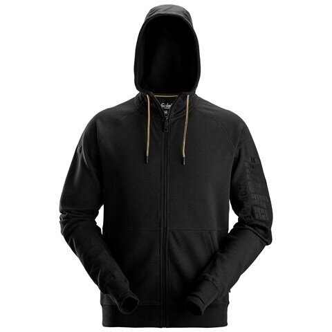 SNICKERS WORKWEAR 2895 džemperis ar kapuci, melns SNICKERS WORKWEAR 2895 džemperis ar kapuci, melns