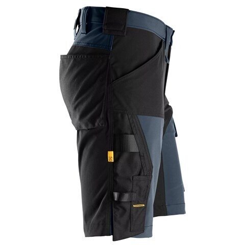 SNICKERS WORKWEAR Allroundwork Softshell auduma 6173 darba šorti, tumši zili 3 SNICKERS WORKWEAR Allroundwork Softshell auduma 6173 darba šorti, tumši zili 3