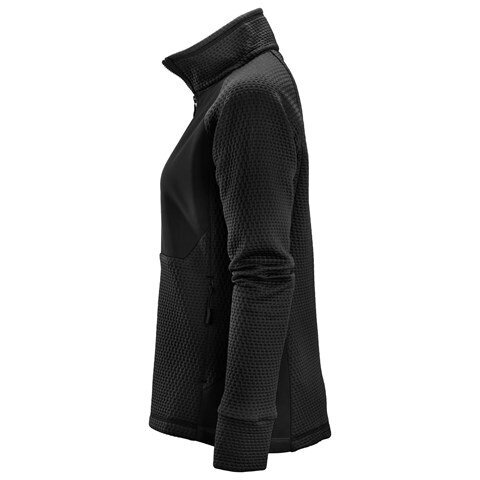 SNICKERS WORKWEAR FlexiWork 8407 flīsa džemperis sievietēm, melns 3