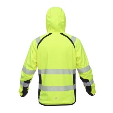 Sofsthell švarkas BoSafety JK-TOPEK-C2-0402 Hi-vis Class 2, geltonas / juodas Sofsthell švarkas BoSafety JK-TOPEK-C2-0402 Hi-vis Class 2, geltonas / juodas