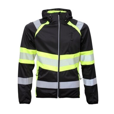 Augstas redzamības BoSafety JK-TOPEK-C1-0204 Softshell jaka