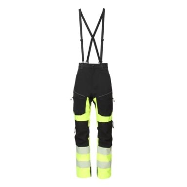 Softshell bikses BoSafety WB-LANDO-C1-0204 ar atstarojošām sloksnēm