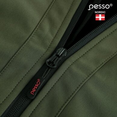 Softshell striukė Pesso Acropolis, chaki 5 Softshell striukė Pesso Acropolis, chaki 5