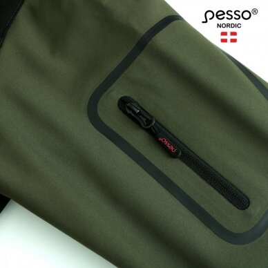 Softshell striukė Pesso Acropolis, chaki 9 Softshell striukė Pesso Acropolis, chaki 9