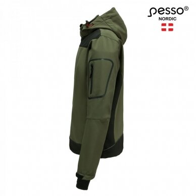 Softshell striukė Pesso Acropolis, chaki 3