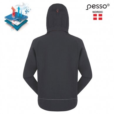 Softshell striukė Pesso Acropolis, pilka 3