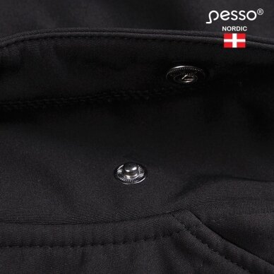 Softshell jaka Pesso Atlanta, melna 6 Softshell jaka Pesso Atlanta, melna 6