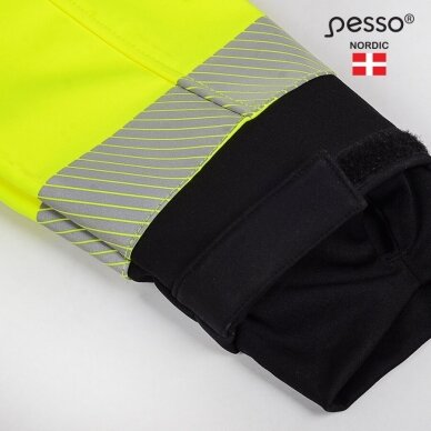 Softshell jaka Pesso PALERMO HI-VIS, labi redzama dzeltena 7 Softshell jaka Pesso PALERMO HI-VIS, labi redzama dzeltena 7