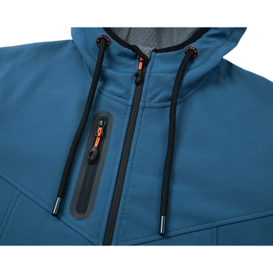 Softshell jaka Pesso LEO_BLUE, gaiši zila 5