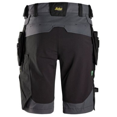 Šorti SNICKERS WORKWEAR FlexiWork 6172, tumši pelēki 1 Šorti SNICKERS WORKWEAR FlexiWork 6172, tumši pelēki 1