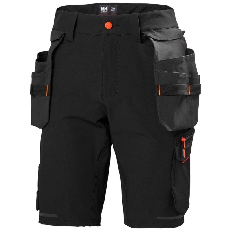 Šortai HELLY HANSEN Kensington Construction, juodi Šortai HELLY HANSEN Kensington Construction, juodi