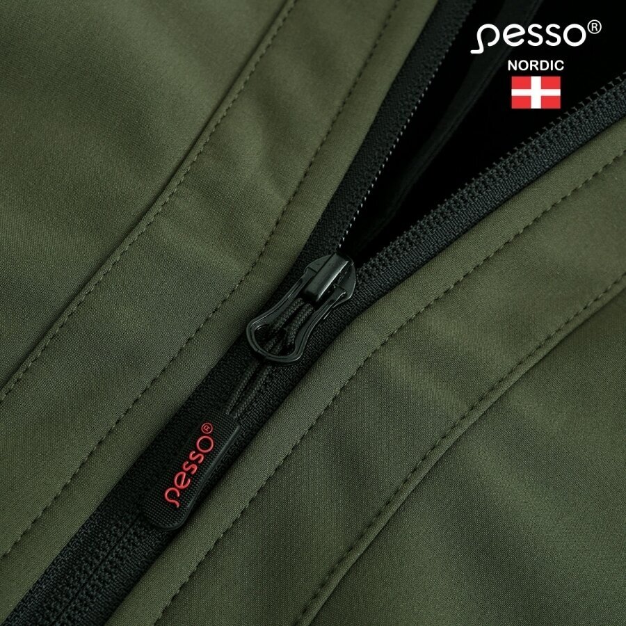 Softshell striukė Pesso Acropolis, chaki 5