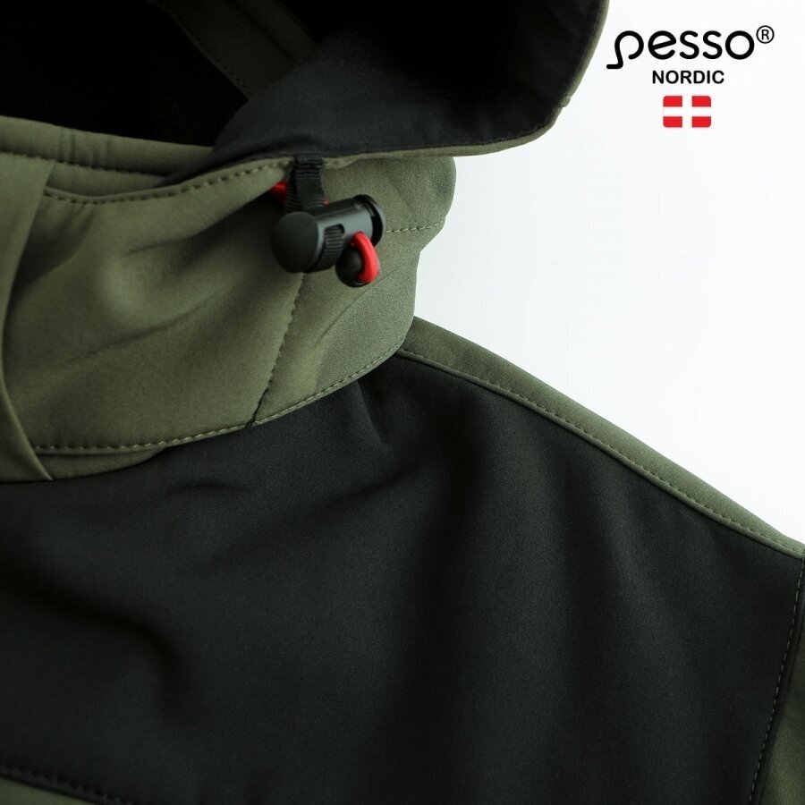 Softshell striukė Pesso Acropolis, chaki 8 Softshell striukė Pesso Acropolis, chaki 8
