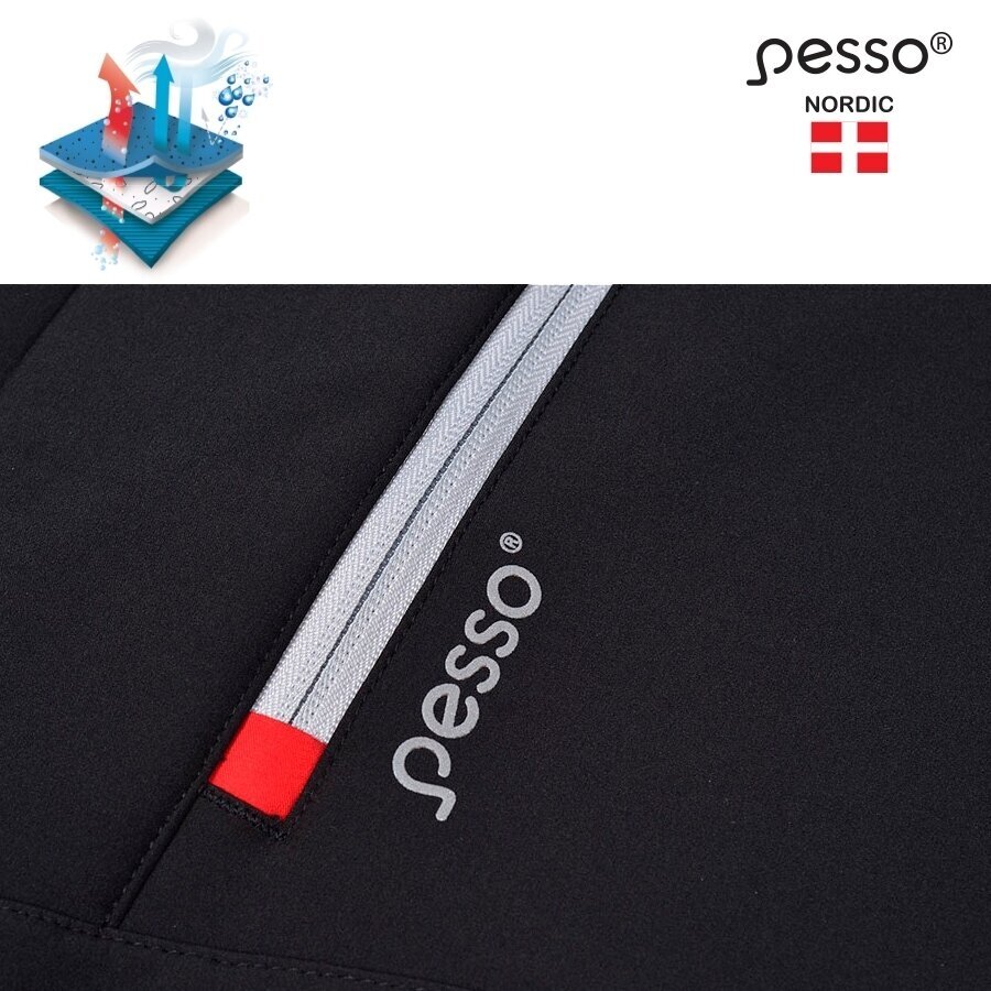Softshell jaka Pesso Acropolis, melna 6