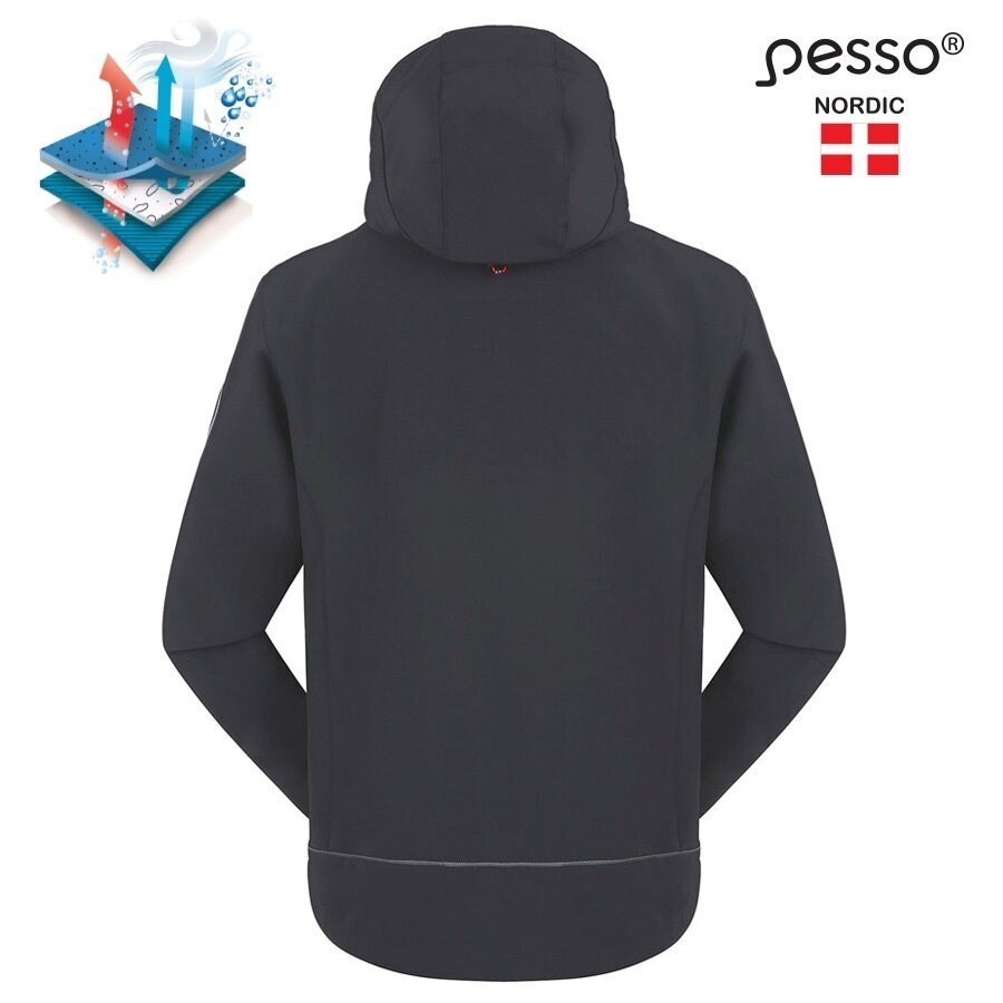 Softshell striukė Pesso Acropolis, pilka 4 Softshell striukė Pesso Acropolis, pilka 4