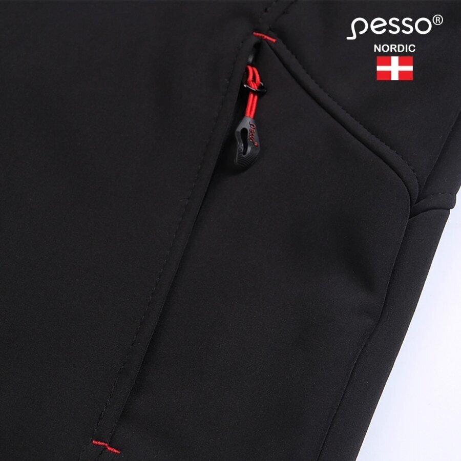 Softshell jaka Pesso Atlanta, melna 8