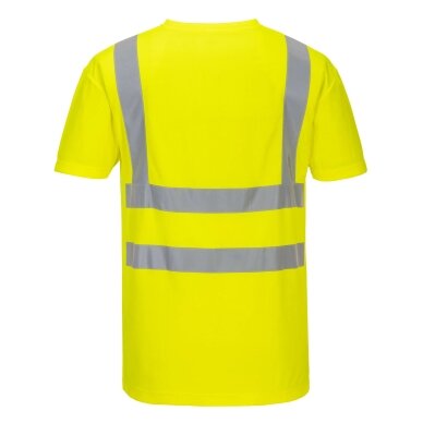 PORTWEST S179 V veida kakla T-krekls ar sieta ielaidumiem 3 PORTWEST S179 V veida kakla T-krekls ar sieta ielaidumiem 3