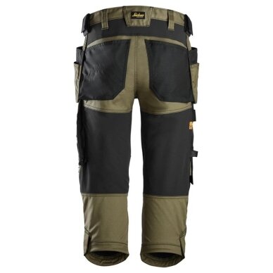 Stretch bikses ar iekarināmām kabatām AllroundWork SNICKERS WORKWEAR 1