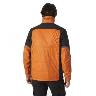 Striukė HELLY HANSEN Kensington Insulated Jacket, juoda/oranžinė 5 Striukė HELLY HANSEN Kensington Insulated Jacket, juoda/oranžinė 5