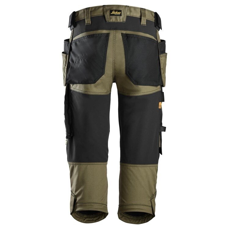 Stretch bikses ar iekarināmām kabatām AllroundWork SNICKERS WORKWEAR 1