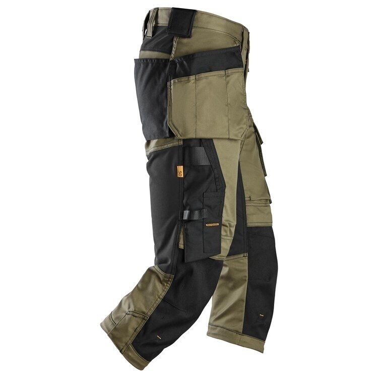 Stretch bikses ar iekarināmām kabatām AllroundWork SNICKERS WORKWEAR 3